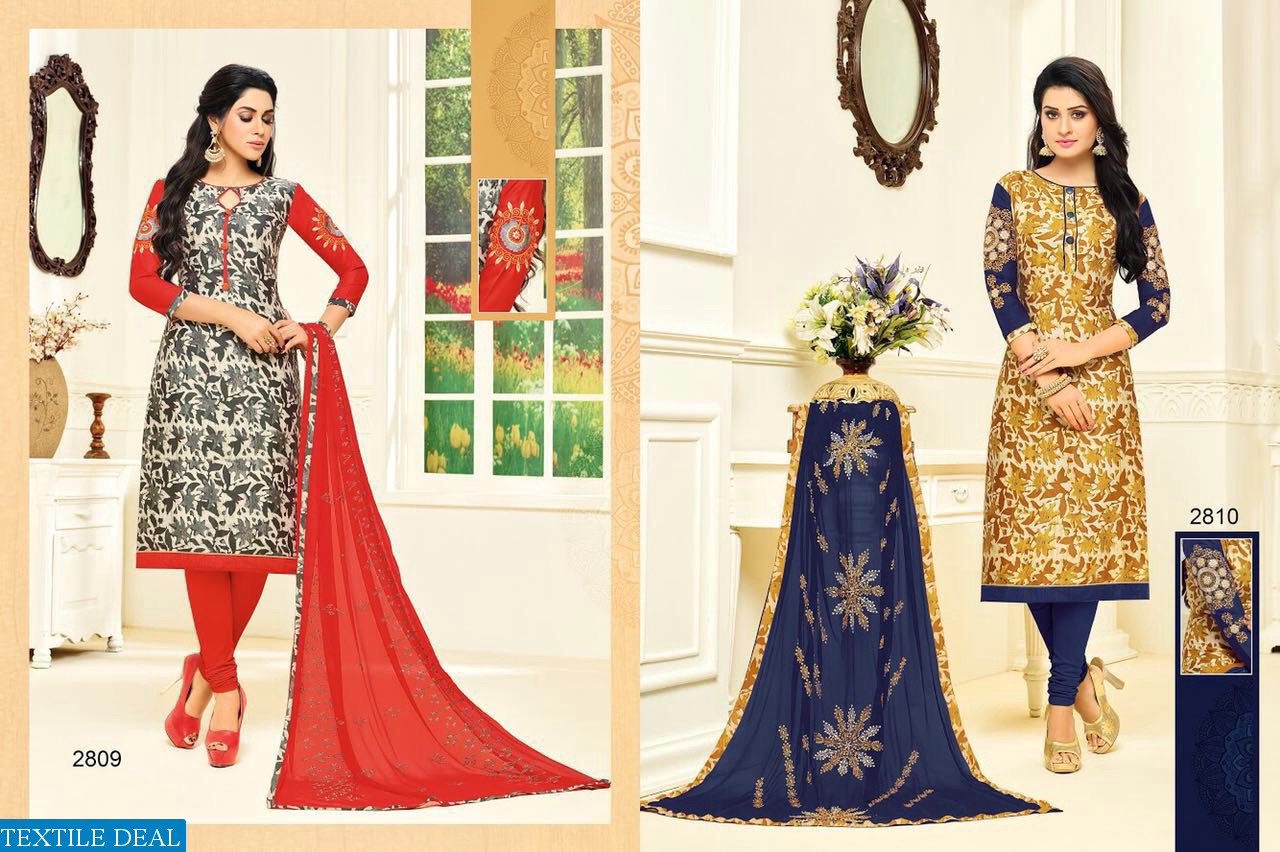 RR red Chili Wholesale cotton work material